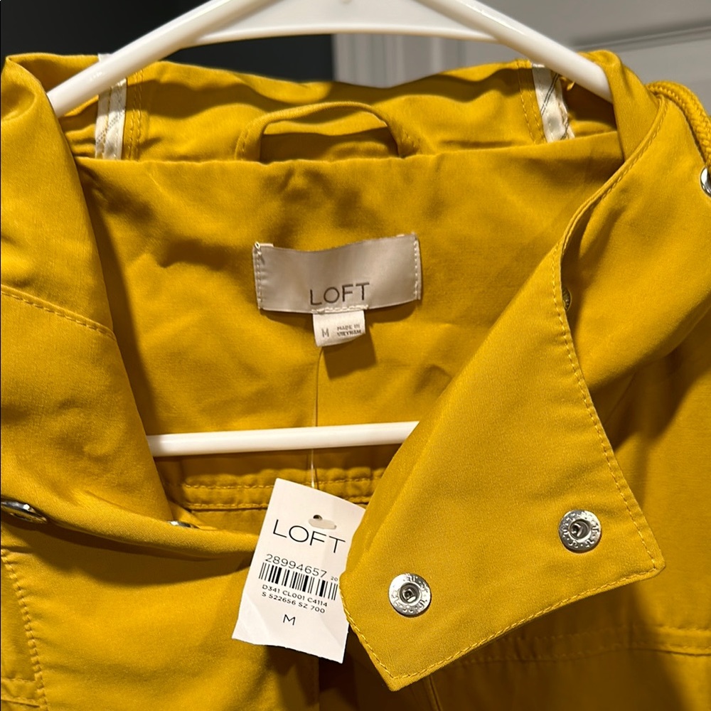 LOFT Yellow Cape Jacket